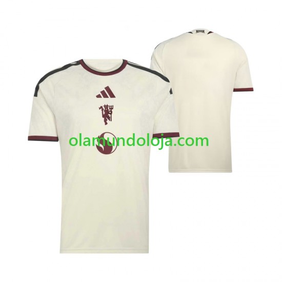 Camisola Manchester United Homem Equipamento Terceiro 2026-2027 Manga Curta